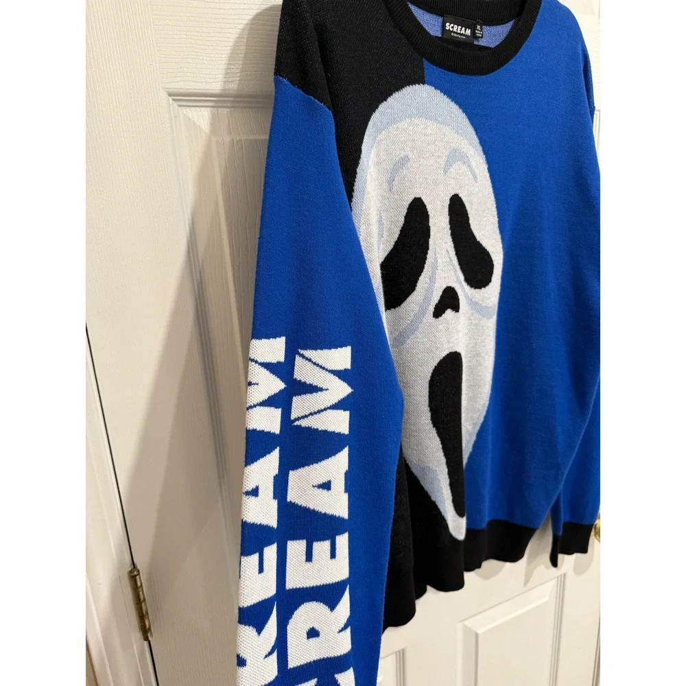 Scream ghostface knit